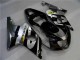 2000-2002 Silver Black GSXR 1000 Motorcycle Fairings 2000-2002 Silver Black GSXR 1000 Motorcycle Fairings