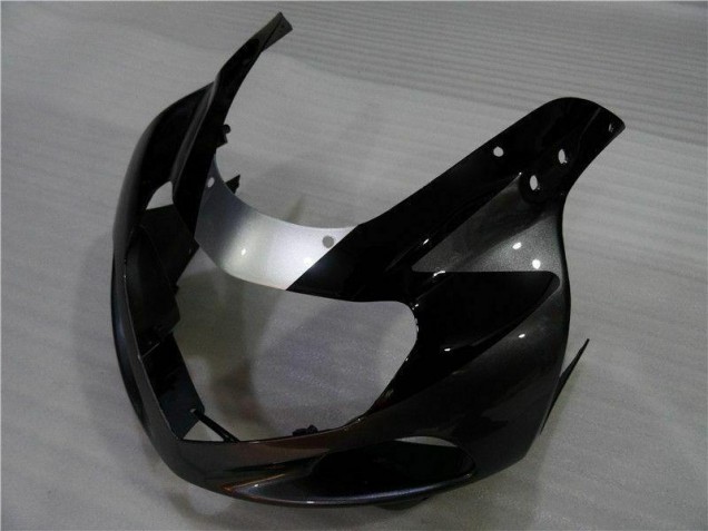 2000-2002 Silver Black GSXR 1000 Motorcycle Fairings 2000-2002 Silver Black GSXR 1000 Motorcycle Fairings