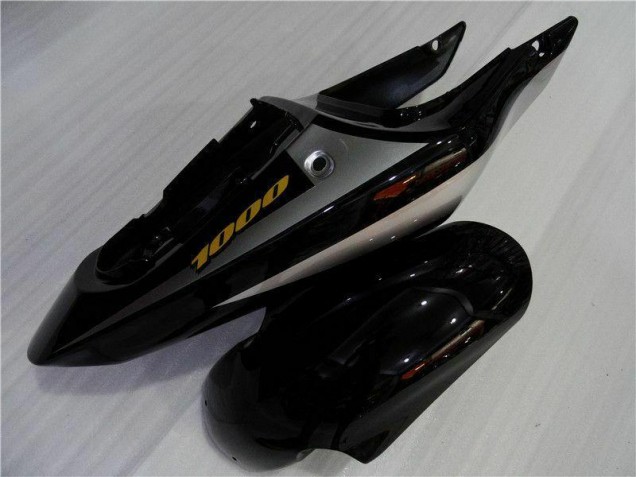 2000-2002 Silver Black GSXR 1000 Motorcycle Fairings 2000-2002 Silver Black GSXR 1000 Motorcycle Fairings