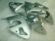 2000-2002 Silver ZX6R Motorcycle Fairings 2000-2002 Silver ZX6R Motorcycle Fairings