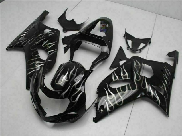 2001-2003 Black GSXR 600/750 Motorcycle Bodywork 2001-2003 Black GSXR 600/750 Motorcycle Bodywork