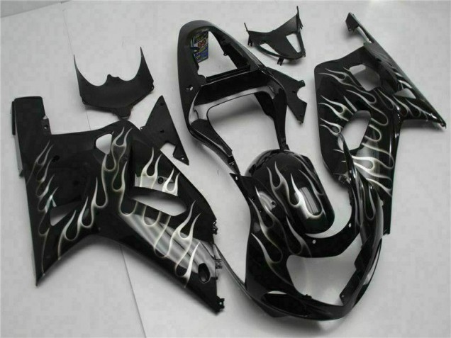 2001-2003 Black GSXR 600/750 Motorcycle Bodywork 2001-2003 Black GSXR 600/750 Motorcycle Bodywork