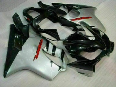 2001-2003 Black Silver CBR600 F4i Motorcycle Fairing