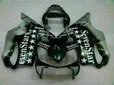 2001-2003 Black Silver SevenStarss CBR600 F4i Motorcycle Fairings
