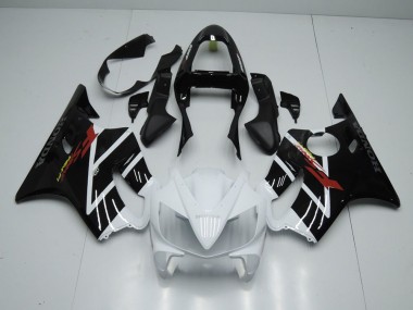 2001-2003 Black White CBR600 F4i Motorcycle Fairings