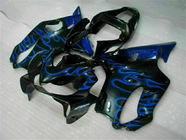 2001-2003 Blue Flames CBR600 F4i Motorcycle Fairings 2001-2003 Blue Flames CBR600 F4i Motorcycle Fairings