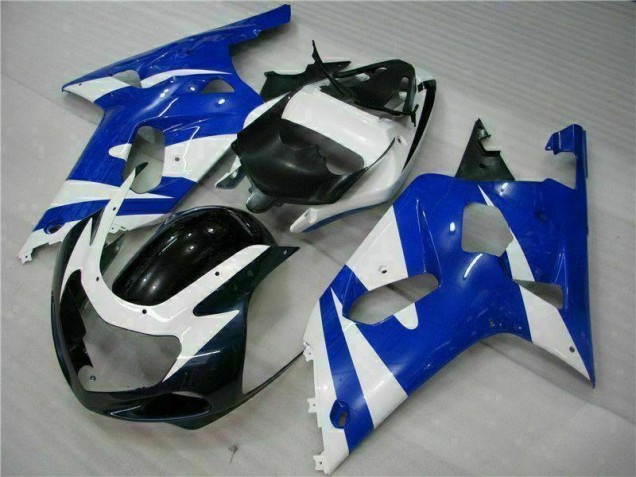 2001-2003 Blue GSXR 600/750 Motorcycle Fairing 2001-2003 Blue GSXR 600/750 Motorcycle Fairing