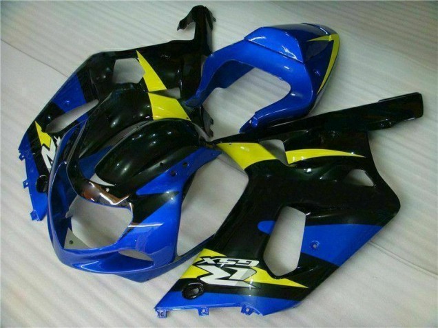 2001-2003 Blue GSXR 600/750 Motorcycle Fairings 2001-2003 Blue GSXR 600/750 Motorcycle Fairings