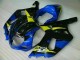 2001-2003 Blue GSXR 600/750 Motorcycle Fairings 2001-2003 Blue GSXR 600/750 Motorcycle Fairings