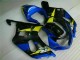 2001-2003 Blue GSXR 600/750 Motorcycle Fairings 2001-2003 Blue GSXR 600/750 Motorcycle Fairings
