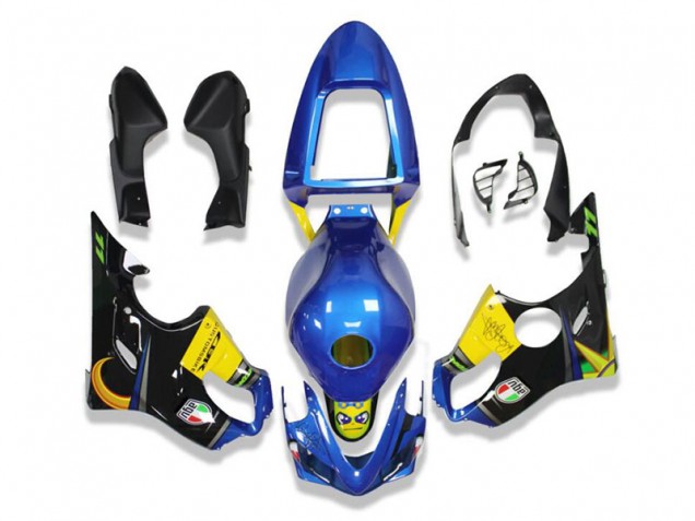 2001-2003 Blue Shark CBR600 F4i Motorcycle Fairings 2001-2003 Blue Shark CBR600 F4i Motorcycle Fairings
