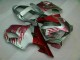 2001-2003 Red Flame Silver CBR600 F4i Motorcycle Fairings 2001-2003 Red Flame Silver CBR600 F4i Motorcycle Fairings
