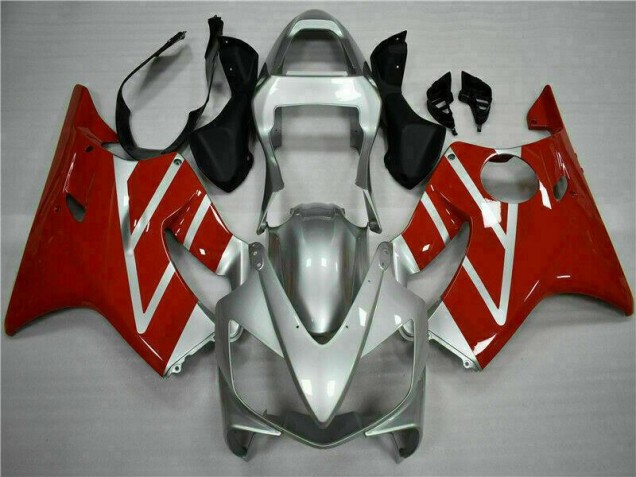 2001-2003 Red Silver CBR600 F4i Motorcycle Bodywork 2001-2003 Red Silver CBR600 F4i Motorcycle Bodywork