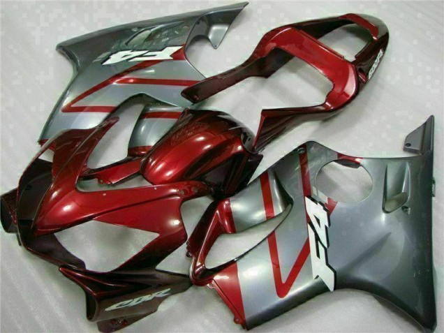 2001-2003 Red Silver CBR600 F4i Motorcycle Fairing 2001-2003 Red Silver CBR600 F4i Motorcycle Fairing