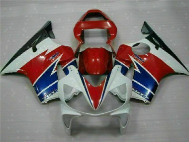 2001-2003 Red White Blue CBR600 F4i Motorcycle Fairings