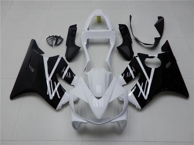 2001-2003 White Black CBR600 F4i Motorcycle Fairings