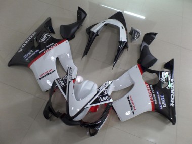 2001-2003 White Black Carrera Lee CBR600 F4i Motorcycle Fairings
