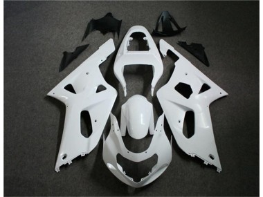 2001-2003 White GSXR 600/750 Motorcycle Fairings