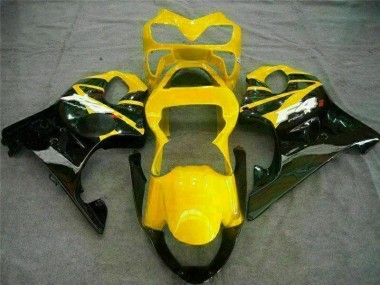2001-2003 Yellow Black CBR600 F4i Motorcycle Fairings