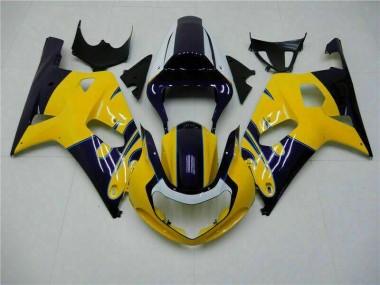 2001-2003 Yellow GSXR 600/750 Motorcycle Bodywork