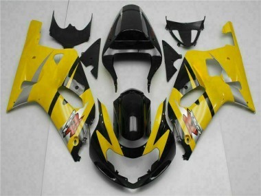 2001-2003 Yellow GSXR 600/750 Motorcycle Fairings
