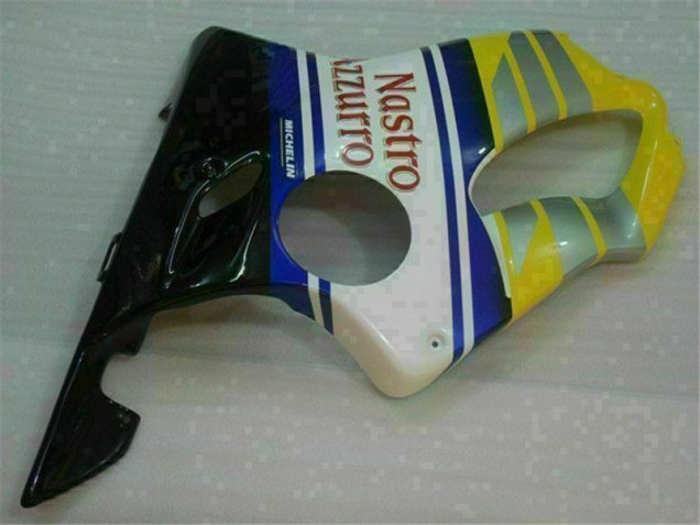 2001-2003 Yellow Silver Nastro Azzurro CBR600 F4i Motorcycle Fairings 2001-2003 Yellow Silver Nastro Azzurro CBR600 F4i Motorcycle Fairings