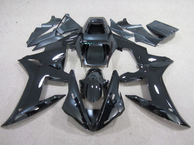 2002-2003 Black YZF R1 Motorcycle Fairing 2002-2003 Black YZF R1 Motorcycle Fairing
