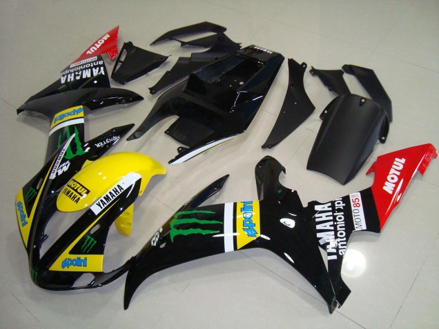 2002-2003 Monster Drink Graphic YZF R1 Motorcycle Fairings 2002-2003 Monster Drink Graphic YZF R1 Motorcycle Fairings