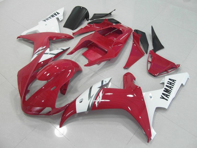 2002-2003 Red White YZF R1 Motorcycle Fairings 2002-2003 Red White YZF R1 Motorcycle Fairings