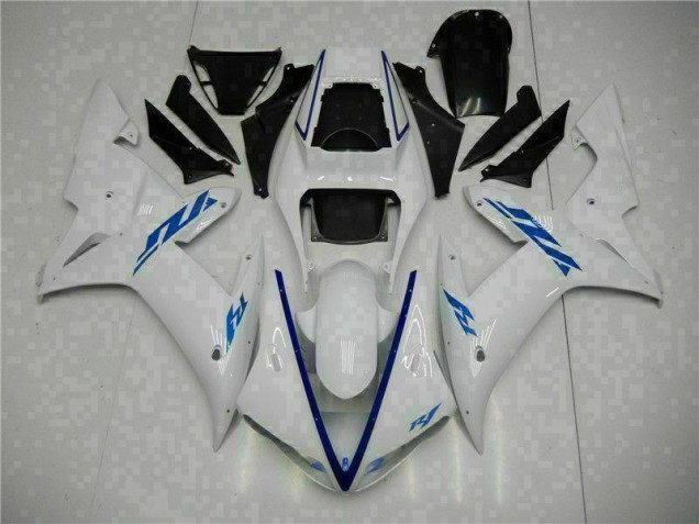 2002-2003 White YZF R1 Motorcycle Fairings 2002-2003 White YZF R1 Motorcycle Fairings