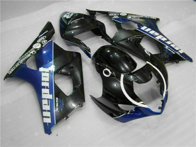 2003-2004 Black Blue GSXR 1000 Motorcycle Fairings 2003-2004 Black Blue GSXR 1000 Motorcycle Fairings