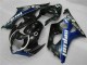 2003-2004 Black Blue GSXR 1000 Motorcycle Fairings 2003-2004 Black Blue GSXR 1000 Motorcycle Fairings