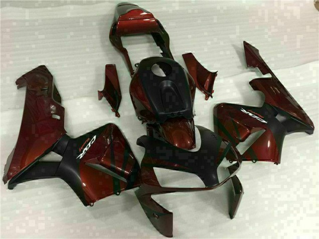 2003-2004 Black Red CBR600RR Motorcycle Fairings 2003-2004 Black Red CBR600RR Motorcycle Fairings