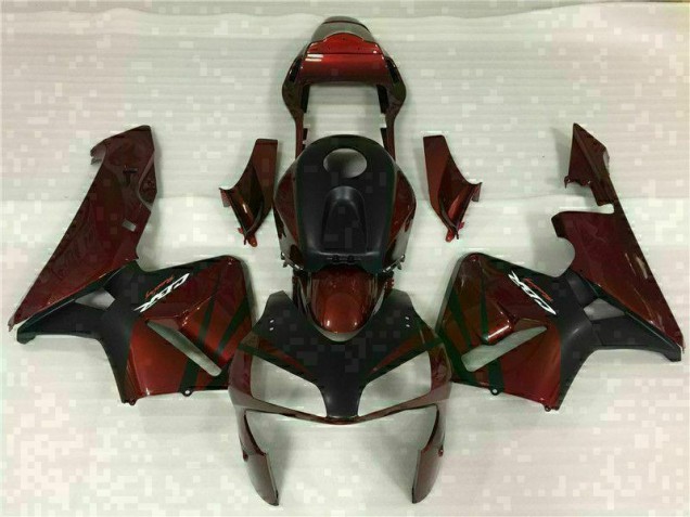 2003-2004 Black Red CBR600RR Motorcycle Fairings 2003-2004 Black Red CBR600RR Motorcycle Fairings