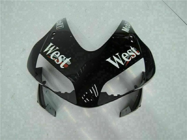 2003-2004 Black West CBR600RR Motorcycle Fairings 2003-2004 Black West CBR600RR Motorcycle Fairings