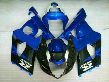 2003-2004 Blue Black GSXR 1000 Motorcycle Fairings