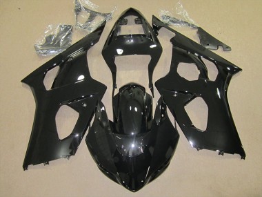 2003-2004 Gloss Black GSXR 1000 Motorcycle Fairings