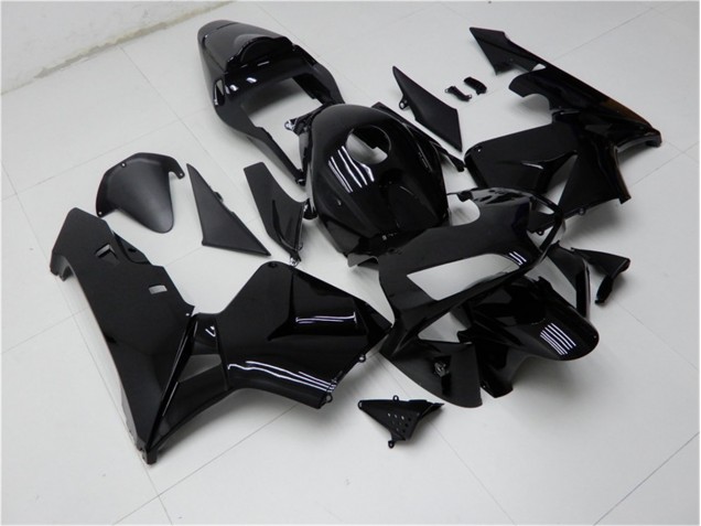 2003-2004 Glossy Black CBR600RR Motorcycle Fairing 2003-2004 Glossy Black CBR600RR Motorcycle Fairing