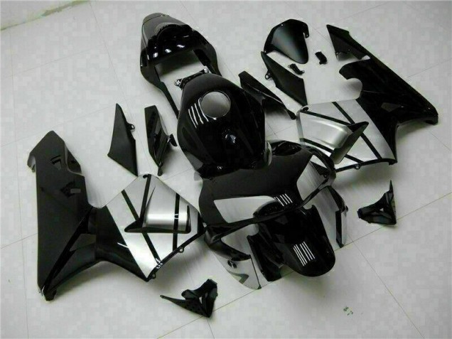 2003-2004 Glossy Black CBR600RR Motorcycle Fairings 2003-2004 Glossy Black CBR600RR Motorcycle Fairings