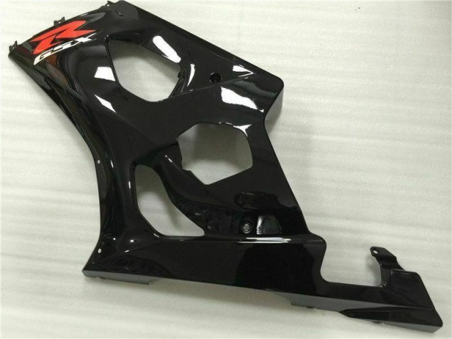2003-2004 Glossy Black GSXR 1000 Motorcycle Bodywork 2003-2004 Glossy Black GSXR 1000 Motorcycle Bodywork