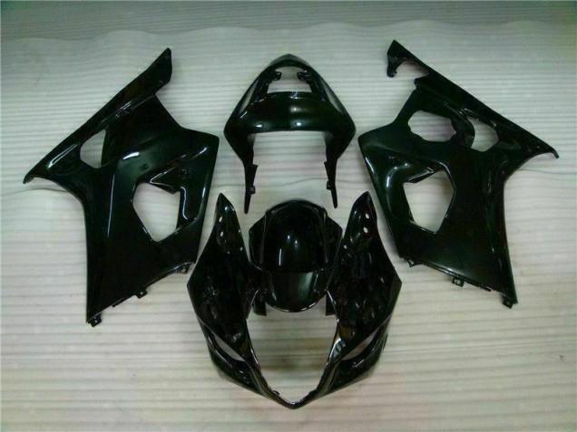 2003-2004 Glossy Black GSXR 1000 Motorcycle Fairing 2003-2004 Glossy Black GSXR 1000 Motorcycle Fairing