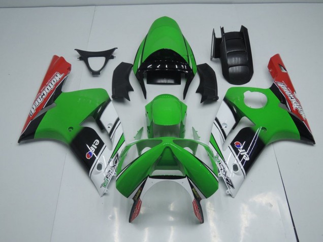 2003-2004 Green Motocard ZX6R Motorcycle Fairings 2003-2004 Green Motocard ZX6R Motorcycle Fairings