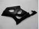 2003-2004 Matte Black GSXR 1000 Motorcycle Bodywork 2003-2004 Matte Black GSXR 1000 Motorcycle Bodywork