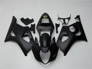 2003-2004 Matte Black GSXR 1000 Motorcycle Bodywork