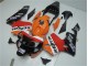 2003-2004 Orange Red Black Repsol CBR600RR Motorcycle Fairings 2003-2004 Orange Red Black Repsol CBR600RR Motorcycle Fairings