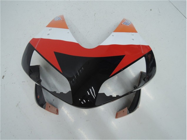 2003-2004 Orange Red Black Repsol CBR600RR Motorcycle Fairings 2003-2004 Orange Red Black Repsol CBR600RR Motorcycle Fairings