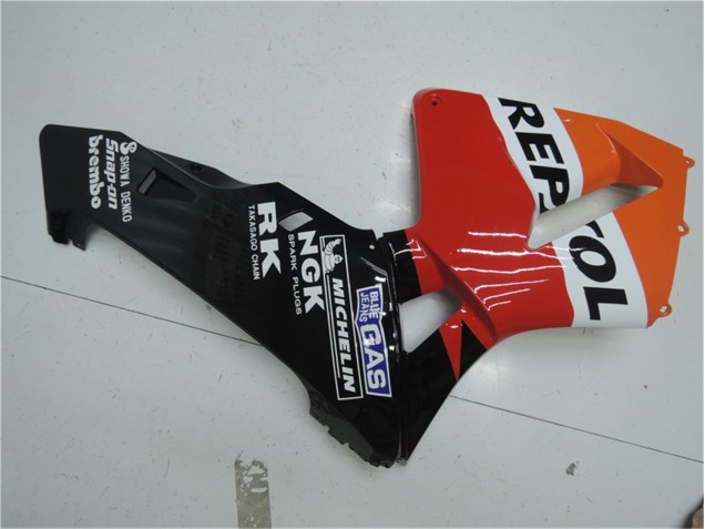 2003-2004 Orange Red Black Repsol CBR600RR Motorcycle Fairings 2003-2004 Orange Red Black Repsol CBR600RR Motorcycle Fairings