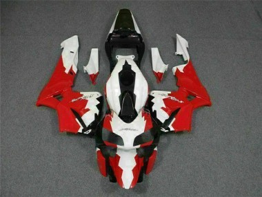 2003-2004 Red White CBR600RR Motorcycle Fairing