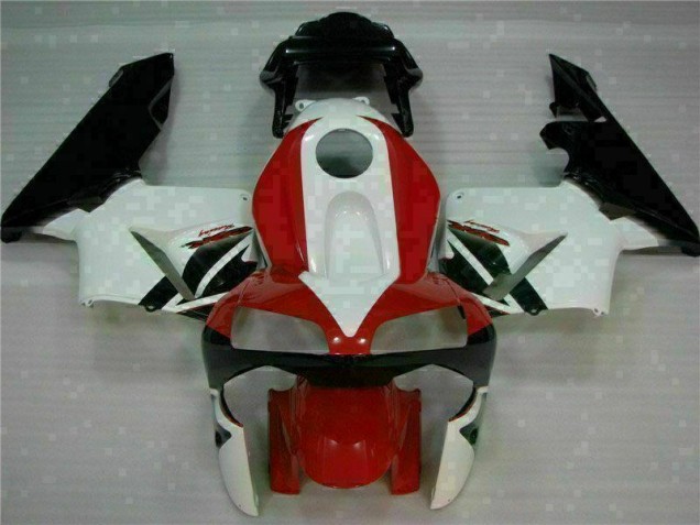 2003-2004 Red White CBR600RR Motorcycle Fairings 2003-2004 Red White CBR600RR Motorcycle Fairings