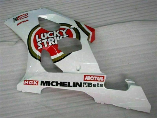 2003-2004 Red White GSXR 1000 Motorcycle Bodywork 2003-2004 Red White GSXR 1000 Motorcycle Bodywork